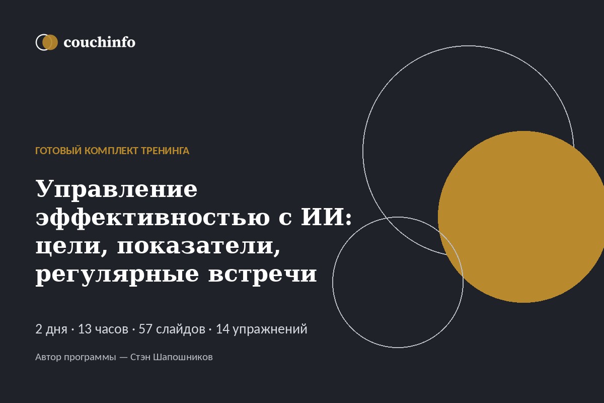 Управление эффективностью с ИИ: цели, показатели, регулярные встречи