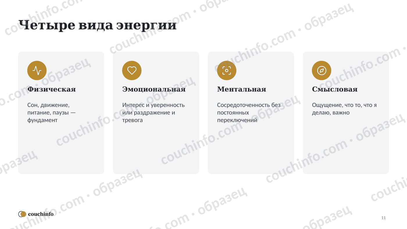 Управление ресурсным состоянием: энергия, мотивация, восстановление — страница комплекта